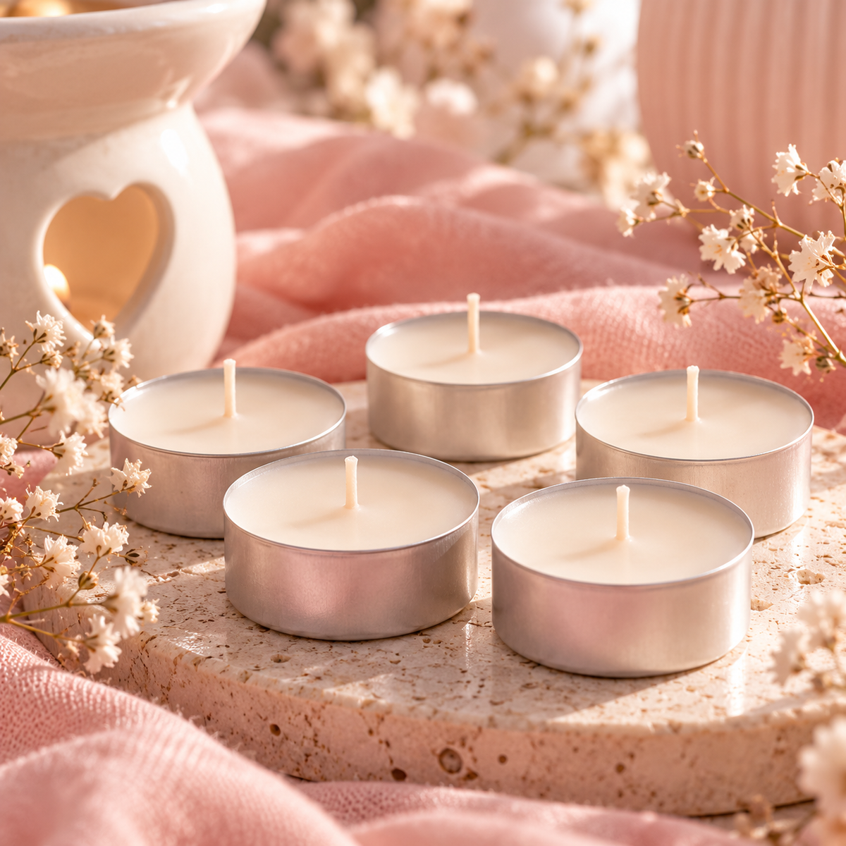Velas de té